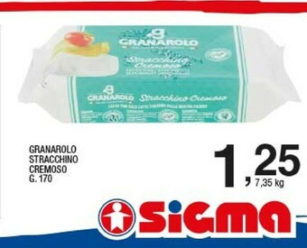 Sigma Stracchino cremoso 170 g(ml) offerta