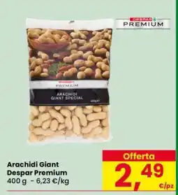 Eurospar Arachidi Giant Despar Premium offerta