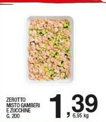 Sigma Zerotto misto gamberi e zucchine offerta