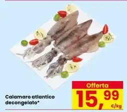 Eurospar CALAMARO ATLANTICO DECONGELATO offerta