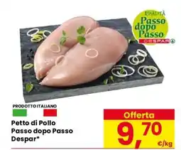 Eurospar PETTO DI POLLO PASSO DOPO PASSO DESPAR offerta
