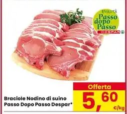 Eurospar Braciole Nodino di suino offerta