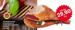 Eurospar Prosciutto crudo di Parma D.O.P offerta