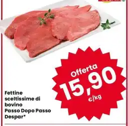 Eurospar Fettine sceltissime di bovino offerta
