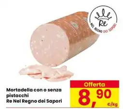 Eurospar Mortadella con o senza pistacchi offerta