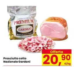 Eurospar Prosciutto cotto Nazionale Gardani offerta
