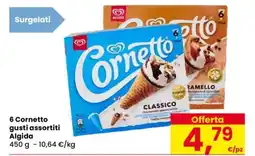 Eurospar 6 Cornetto gusti assortiti Algida offerta