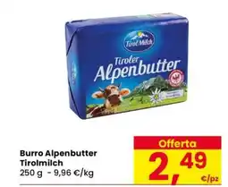 Eurospar Burro Alpenbutter offerta