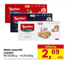 Eurospar Wafer assortiti offerta