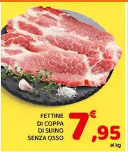 Conad Fettine di Coppa di Suino Senza Osso offerta