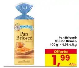 Eurospar PAN BRIOSCÈ MULINO BIANCO offerta