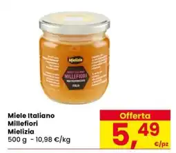 Eurospar MIELE ITALIANO MILLEFIORI MIELIZIA offerta