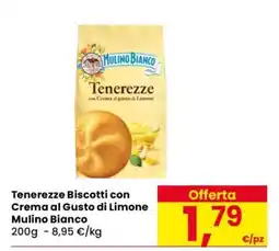 Eurospar Tenerezze Biscotti con Crema al Gusto di Limone offerta