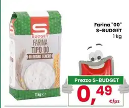 Eurospar Farina 00 S-BUDGET offerta
