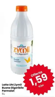 Eurospar Latte UHT Zymil Buono Digeribile Parmalat offerta