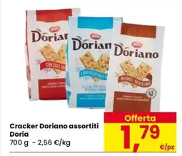 Eurospar Cracker Doriano assortiti offerta