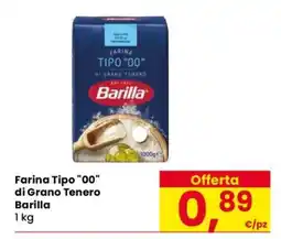 Eurospar Farina Tipo 00 di Grano Tenero Barilla offerta