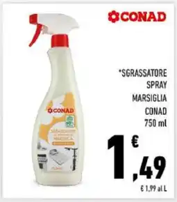 Conad SGRASSATORE SPRAY MARSIGLIA CONAD offerta