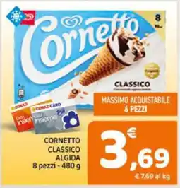 Conad CORNETTO CLASSICO ALGIDA offerta