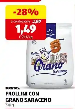 ALDI BUON'ORA FROLLINI CON GRANO SARACENO offerta