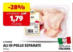 ALDI Ali di pollo separate offerta