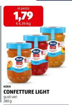 ALDI HERO Confetture light offerta