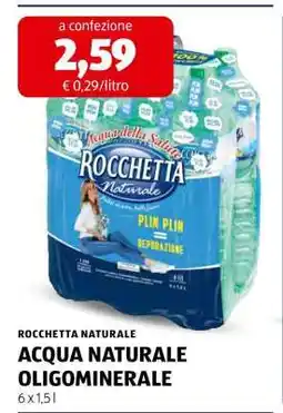 ALDI ROCCHETTA NATURALE offerta