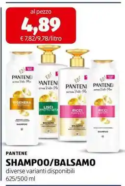ALDI Pantene Shampoo/Balsamo offerta