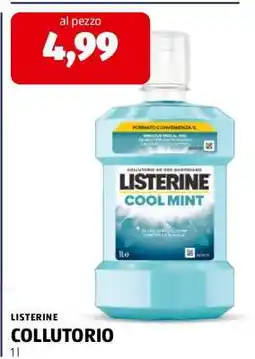 ALDI LISTERINE offerta