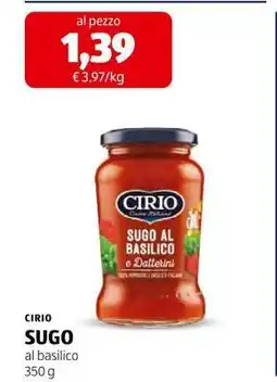 ALDI CIRIO SUGO offerta