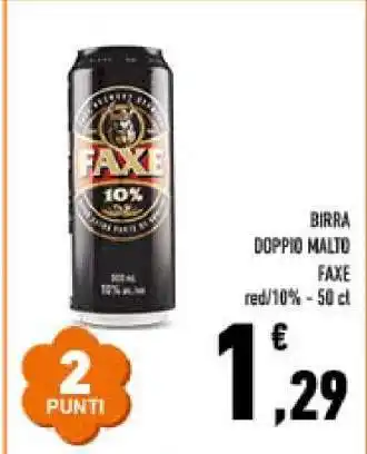 BIRRA DOPPIO MALTO FAXE