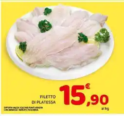 Conad FILETTO DI PLATESSA offerta