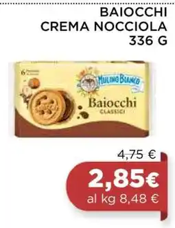 Coop BAIOCCHI CREMA NOCCIOLA 336 G offerta