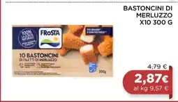 Coop BASTONCINI DI MERLUZZO X10 300 G offerta