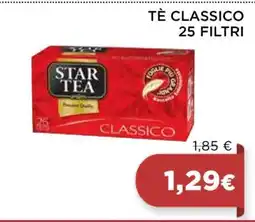 Coop TÈ CLASSICO 25 FILTRI offerta
