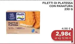 Coop FILETTI DI PLATESSA CON PANATURA offerta