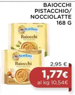 Coop BAIOCCHI PISTACCHIO/NOCCIOLATTE 168 G offerta