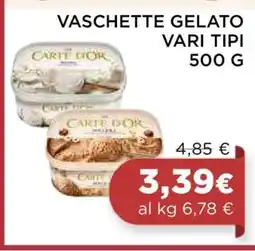Coop VASCHETTE GELATO VARI TIPI offerta