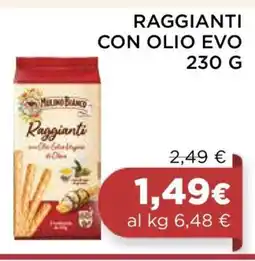Coop RAGGIANTI CON OLIO EVO 230 G offerta