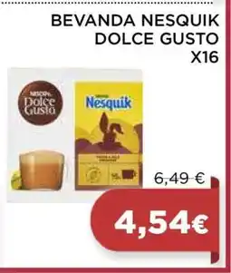 Coop BEVANDA NESQUIK DOLCE GUSTO X16 offerta