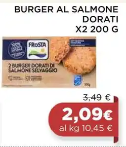 Coop BURGER AL SALMONE DORATI X2 200 G offerta