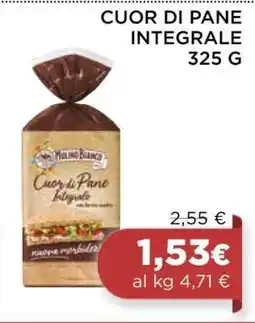 Coop CUOR DI PANE INTEGRALE 325 G offerta