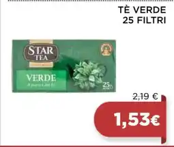 Coop TÈ VERDE 25 FILTRI offerta