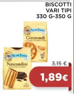 Coop BISCOTTI VARI TIPI offerta