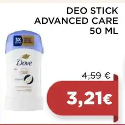 Coop DEO STICK ADVANCED CARE 50 ML offerta
