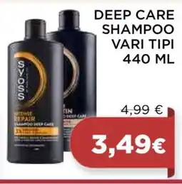 Coop Deep Care Shampoo Vari Tipi 440 ml offerta