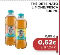 Coop THÈ DETEINATO LIMONE/PESCA 500 ML offerta