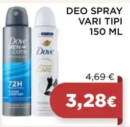 Coop DEO SPRAY VARI TIPI 150 ML offerta