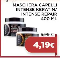 Coop MASCHERA CAPELLI INTENSE KERATIN/INTENSE REPAIR 400 ML offerta