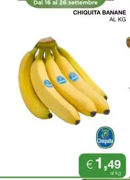 Coop Chiquita Banane offerta